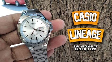 dejaste un rolex por un casio|cambio de Rolex por un Casio.